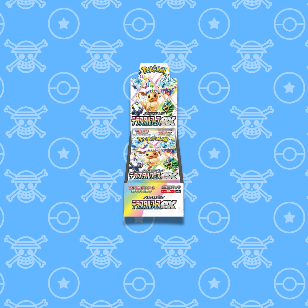 terastal festival booster box japan Japanese This electrifying expansion transforms your Pokmon battles with dazzling Tera Fake Terastal Festival Booster Box