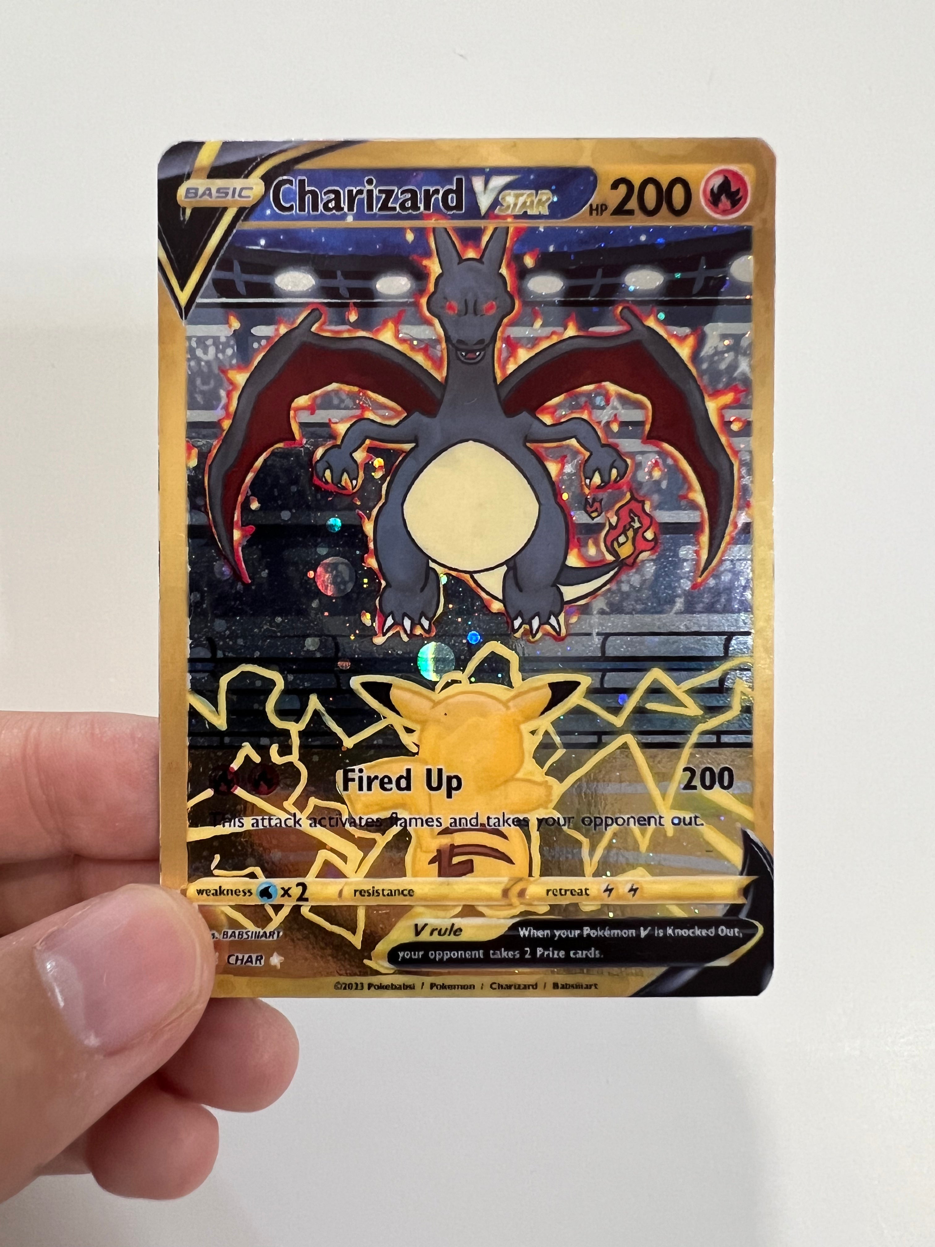 Charizard VSTAR - Shiny Edition (Custom Card) – Pokebabsi's Cardshop