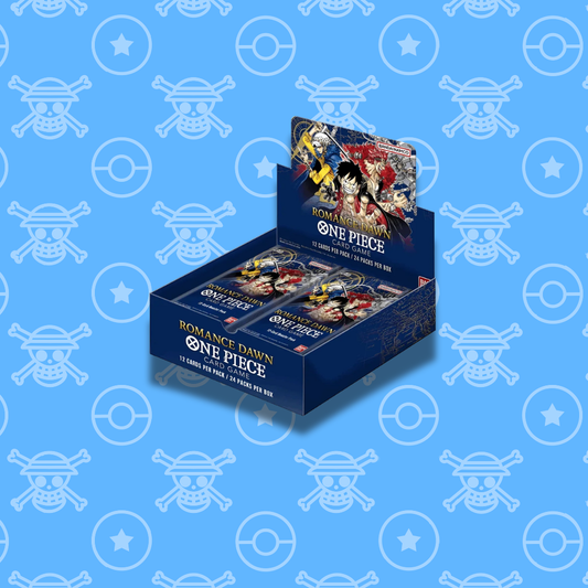 One Piece Card Game OP-01 Romance Dawn Booster Box - White Bottom